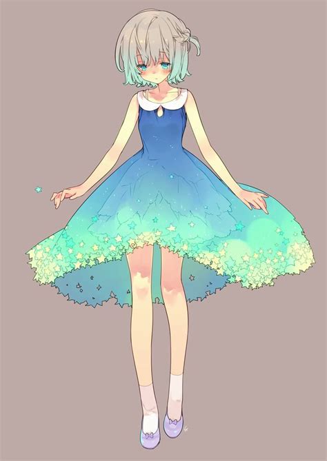 Anime Girl Dress Art