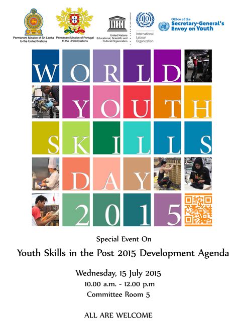 Emma pritchard ретвитнул(а) ipb youth network. World Youth Skills Day 2015 - Office of the Secretary ...