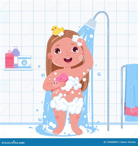 Take A Shower Royalty Free Stock Image 19429306