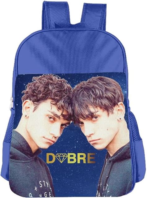 The Dobre Twins Unisex Backpack Kids Fashion Bookbags For