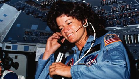 sally kristen ride la prima astronauta statunitense a raggiungere lo spazio
