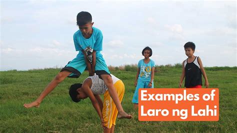 Rediscovering The Joy 15 Examples Of Laro Ng Lahi Traditional