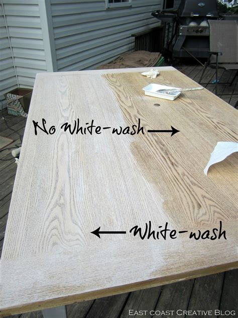 Crisp white textured melamine casual living room furniture. Refinished Dining Room Table {Furniture Makeover} | White ...
