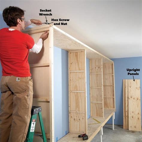 How To Build A Giant Diy Garage Cabinet Garage Cabinets Diy Garage Storage Cabinets Garage