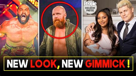 Jon Moxley New Bald Look Miro New Gimmick Cody Rhodes Daughter