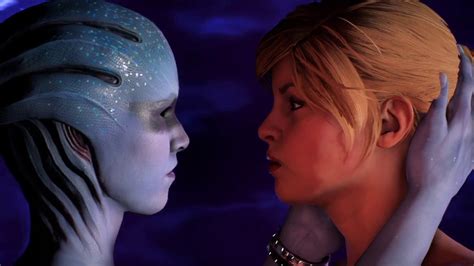 Mass Effect Andromeda Femryder And Peebee Romance Scene 2 Nsfw Youtube