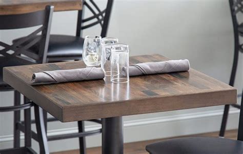 The size of your venue, your decor and the. Restaurant Tables: Dining Tables, Tops, & Bases
