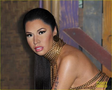 Nicki Minaj Gets An Anaconda Themed Wax Figure Photo 3430480 Nicki Minaj Photos Just