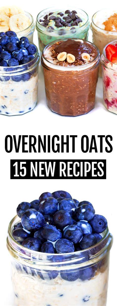 I've recently discovered overnight oats, but so far i've only made one kind. How to make healthy overnight oatmeal in a jar, vegan and gluten fr… | Overnight oatmeal recipes ...