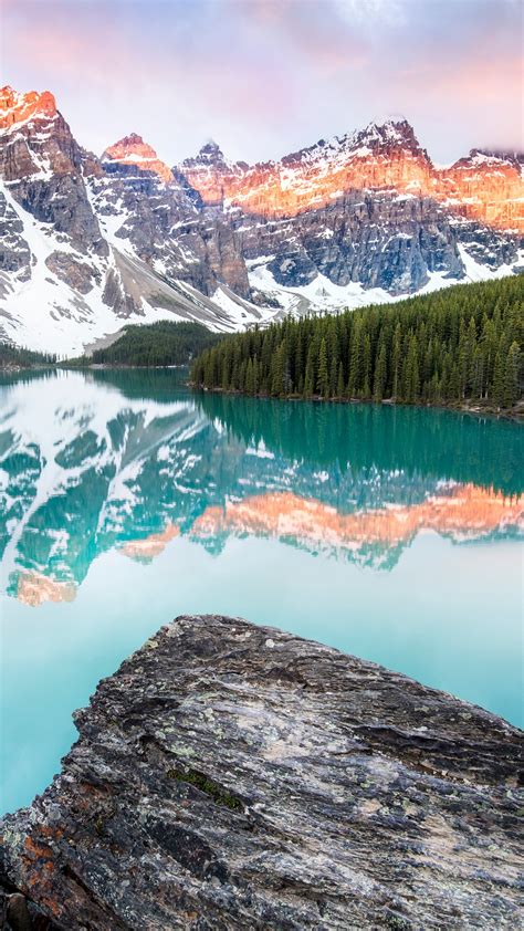 Vancouver Wallpaper 4k Canada Lake Moraine Banff Nature Wallpapers
