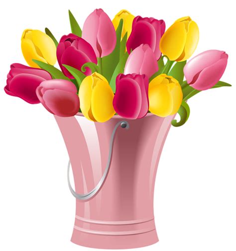 Spring Tulips Clip Art Clipart Best