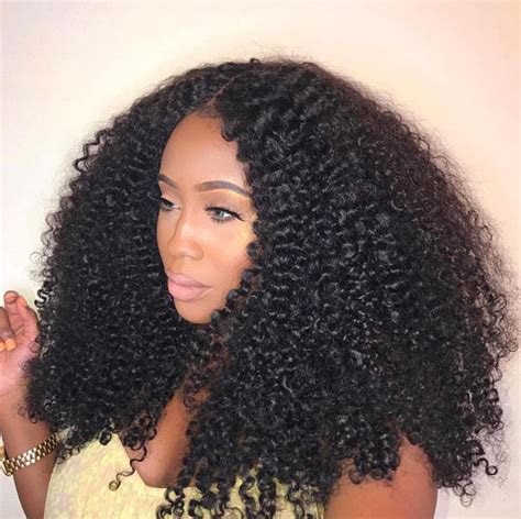 Brazilian Virgin Jerry Curl Glueless Lace Front Wig [jc888] Bea Hairs