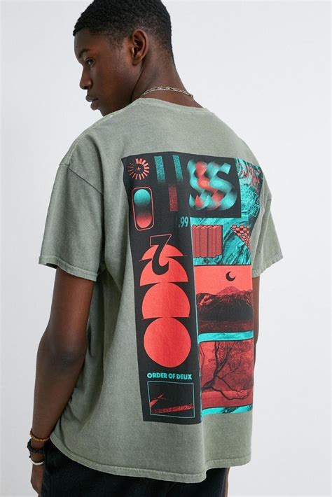 Uo Order Graphic Tee 1000 Mens Graphic Tees Fashion Mens Graphic