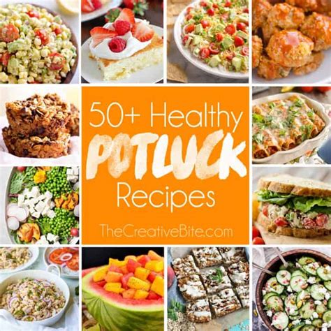 50 Light And Healthy Potluck Recipes