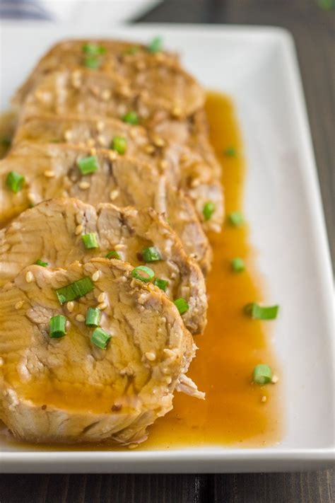 Whole30 Instant Pot Teriyaki Pork Tenderloin Physical Kitchness