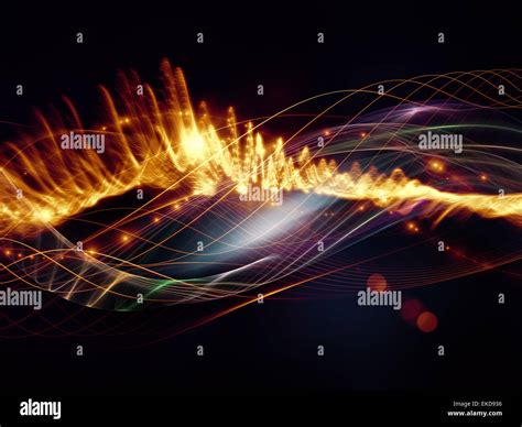 Music Visualization Stock Photo Alamy