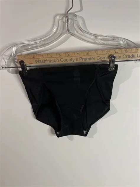Vintage Nylon Panties Black Sexy Panty Sz Small Black Sheer Lingerie