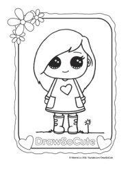 You can find here 141 free printable kawaii coloring pages for boys, girls and adults. coloring page sohie | imagenes | Pinterest | Coloring, The ...