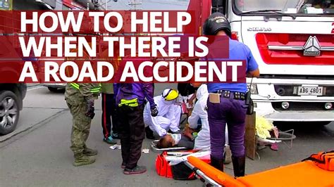 How To Help When There Is A Road Accident Youtube
