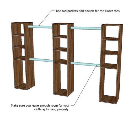 Ana White Build A Master Closet System Free And Easy Diy Project