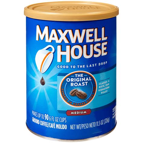 Maxwell House Coffee Ground Medium Original Roast 115 Oz 326 G