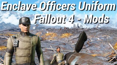 Enclave Officers Uniform Fallout 4 Mods Xbox Oneps4pc Youtube