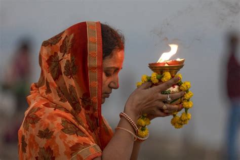 Pics Chhath Puja Concludes With Prayers Thanking Sun For Sustaining