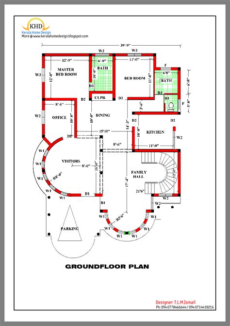 With the free account, users can draw, decorate and. Home plan and elevation - 3270 Sq. Ft ~ Kerala House ...