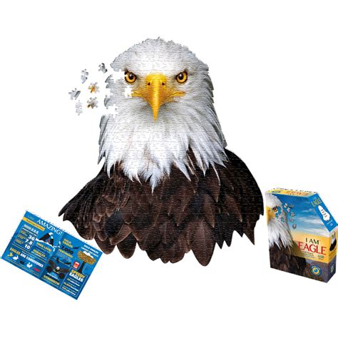 I Am Eagle Shaped Puzzle Master Inc