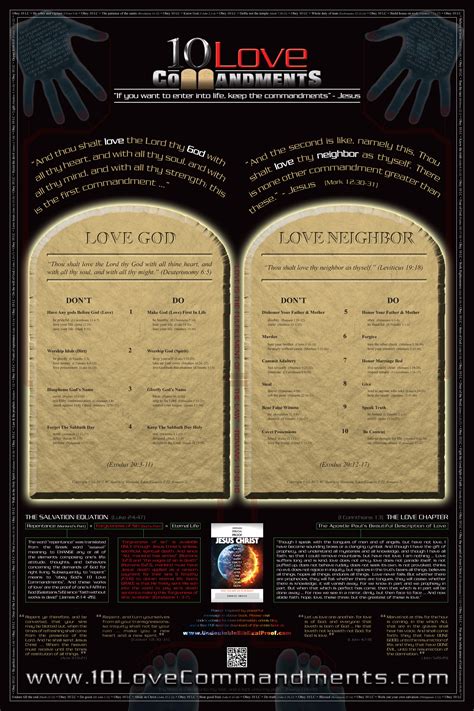 10 Love Commandments Poster 10 Love Commandments Website10 Love Commandments Website