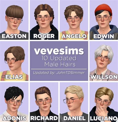 Vevesims Hair Dump 20 Patreon Sims 4 Characters Sims Sims 4