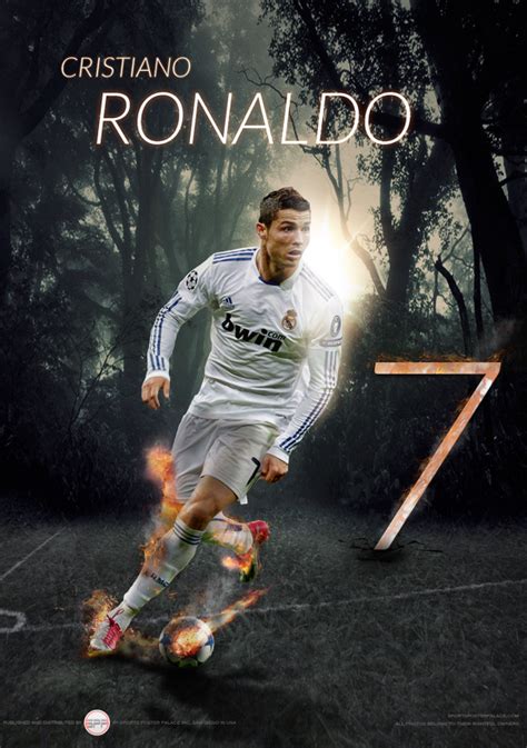Cristiano Ronaldo Poster 14×20 Sports Poster Palace Soccer