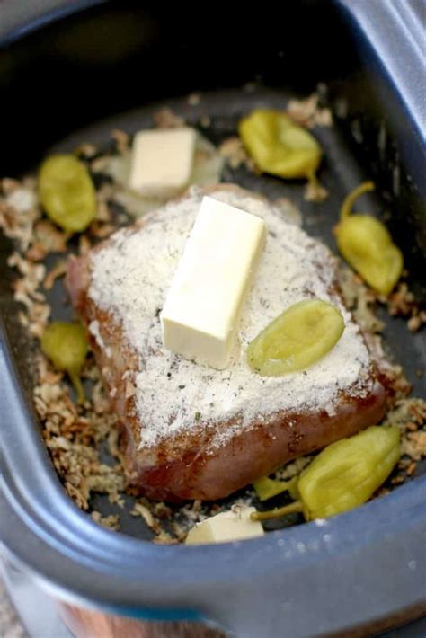 CROCK POT MISSISSIPPI PORK ROAST | The Country Cook