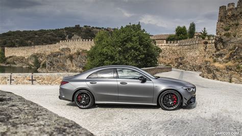 Promos end soon · verified deals · limited time offers 2020 Mercedes-AMG CLA 45 (Color: Designo Mountain Gray Magno) - Side | HD Wallpaper #79