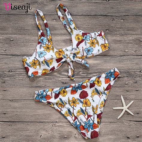 buy 2018 new sexy bowknot bikini vintage swimwear women swimsuit summer beach