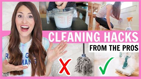 Cleaning Hacks From Professional Cleaners THAT REALLY WORK YouTube