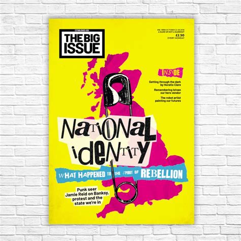 The Big Issue Cover Print National Identity The Big Issue