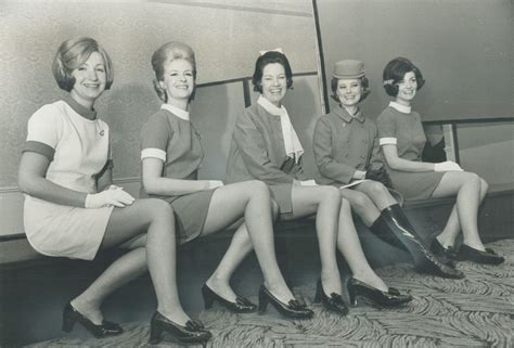 47 Stunning Photos Of Flight Attendant Uniforms Over The Years