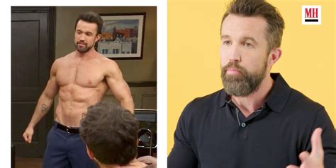 How Rob Mcelhenney Got Jacked Diet And Workout Routine