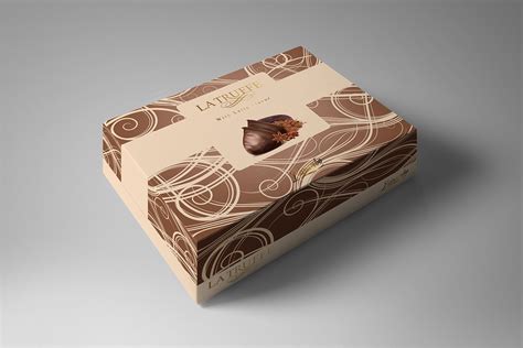 Chocolate Box Packaging Design Nestle Milk Chocolate Package Design