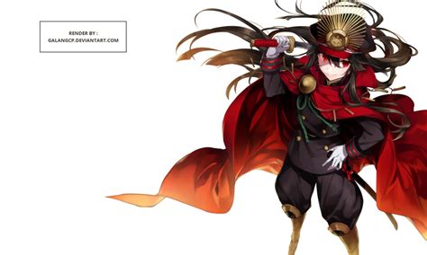 Oda Nobunagademon Archer Render Fate Grand Order By Galangcp On