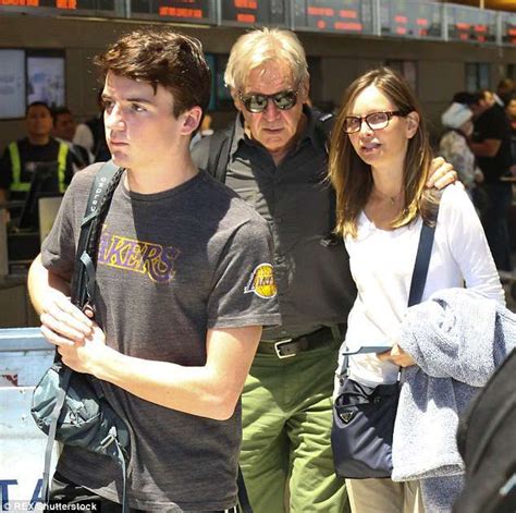 Harrison Ford And Son Liam Run Errands In Santa Monica Harrison