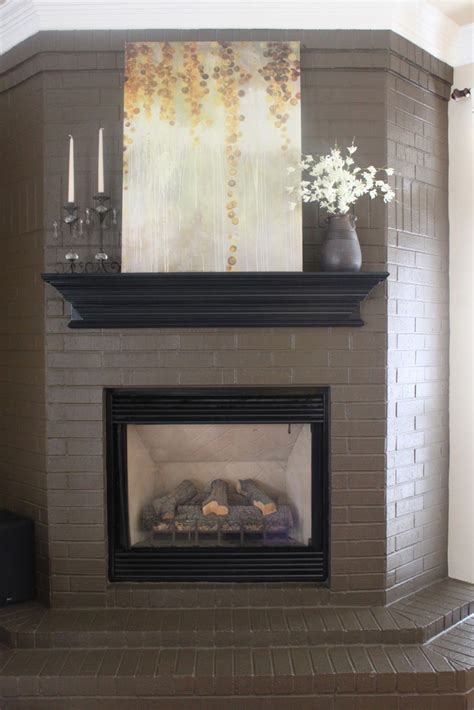 20 Lovely Best Color To Paint Brick Fireplace Fireplace Ideas
