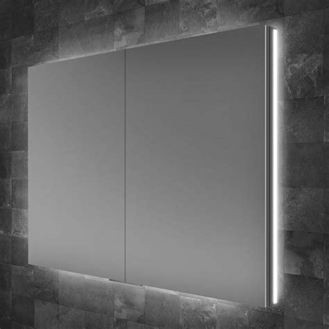 Hib Atrium 60 Semi Recessed Led Double Door Bathroom Cabinet 53100