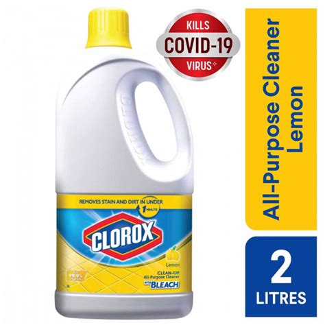 Clorox Clean Up All Purpose Cleaner With Bleach Lemon 2l Case