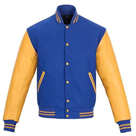 Best Letterman Jackets Are Blue And Yellow