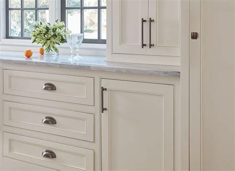Appliances such as refrigerators, dishwashers, and ovens are often integrated into kitchen cabinetry. Image result for Amerock Ashby Cup Pull, Weathered Nickel ...