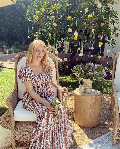 Inside Emma Roberts Garden Baby Shower