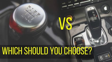 Manual Vs Automatic Transmissions Youtube