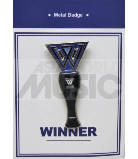 Winner Light Stick Pins Métal Import Corée Asiaworldmusicfr